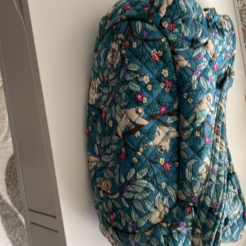 Vera Bradley Sloth Glenna Satchel Sloth Print - Picture 5 of 5